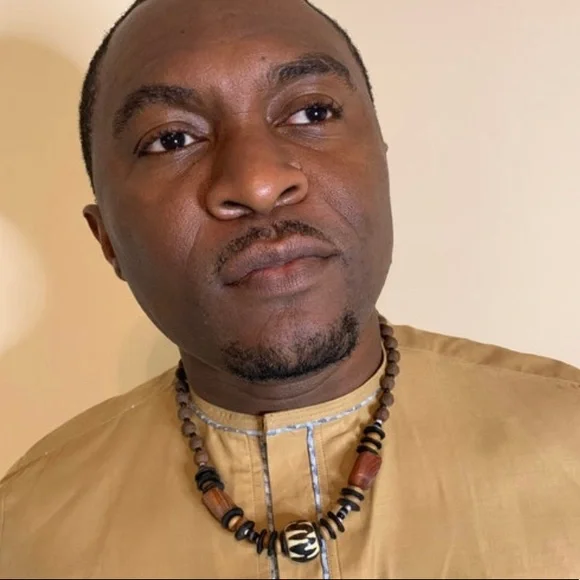 UNISEX-AUTHENTIC AFRICAN NECKLACE - Picture 3 of 6